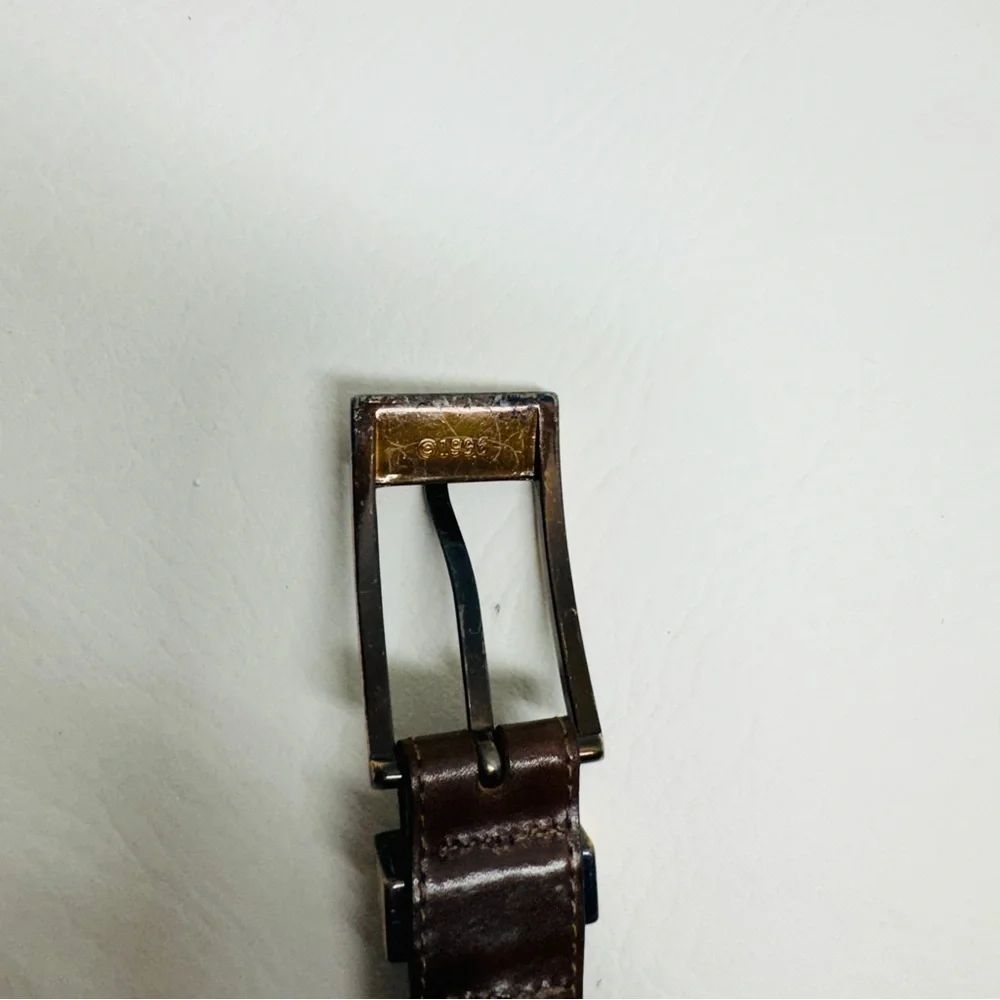 Brighton women’s vintage leather belt size M